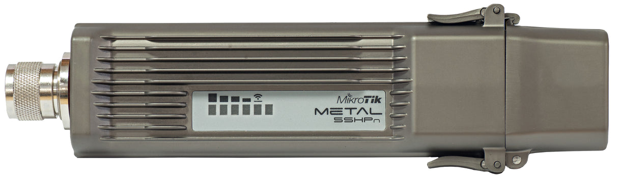 RBMetal5SHPn, 64MB RAM 1 Eth 31 dBm 5Ghz 400Mhz CPU