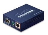 PLANET GTP-805A convertidor de medio 1000 Mbit/s Azul