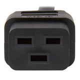 StarTech.com PXT515C19143 Cable Negro Macho Hembra 0,9 m