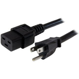 StarTech.com PXT515C19146 Cable Negro Macho Hembra 1,8 m