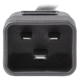 StarTech.com Cable C13 a C20 de 91cm para Alimentación de Ordenador Cable Negro Hembra Hembra 0,9 m