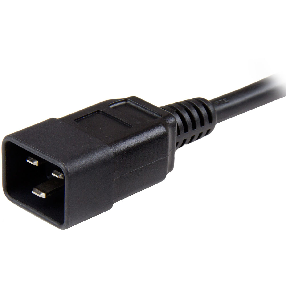 StarTech.com Cable C13 a C20 de 91cm para Alimentación de Ordenador Cable Negro Hembra Hembra 0,9 m