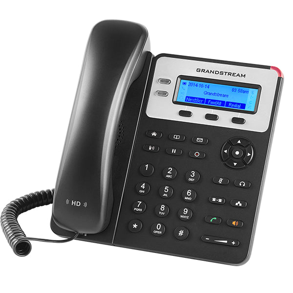 Grandstream Networks GXP1625 teléfono Teléfono DECT Negro, Altavoz, 500 entradas