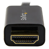 StarTech.com Cable Conversor DisplayPort a HDMI de 1m - Color Negro - Ultra HD 4K Cable Derecho Derecho 1 m DisplayPort