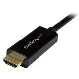 StarTech.com Cable Conversor DisplayPort a HDMI de 1m - Color Negro - Ultra HD 4K Cable Derecho Derecho 1 m DisplayPort