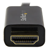 StarTech.com Cable Conversor DisplayPort a HDMI de 2m - Color Negro - Ultra HD 4K Cable Derecho Derecho 2 m HDMI tipo A (Estándar)