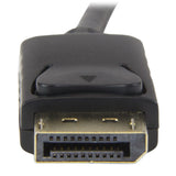 StarTech.com Cable Conversor DisplayPort a HDMI de 2m - Color Negro - Ultra HD 4K Cable Derecho Derecho 2 m HDMI tipo A (Estándar)