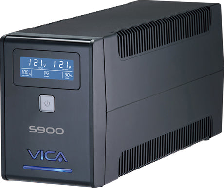 Vica S900 sistema de alimentación ininterrumpida (UPS) 0.9 kVA 550 W 6 salidas AC, 147 V, 108 V