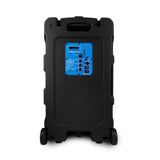 BAFLE VORAGO KSP-502 15" 80W FM BLUETOOTH RECARGABLE 1 MICRÓFONO TWS