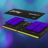 Kingston Technology 32 GB 5600 MT/s DDR5 CL40 SODIMM FURY Impact PnP Memoria RAM Si 40 32 GB 1 x 32 GB