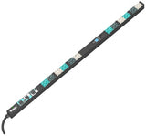 Panduit E48D20L unidad de distribución de energía (PDU) 48 salidas AC 0U Negro
