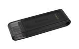 Kingston Technology 64GB USB-C 3.2 Gen 1 DataTraveler 70 Memoria Flash 64 GB USB Tipo C 3.2 Gen 1 (3.1 Gen 1) Tapa