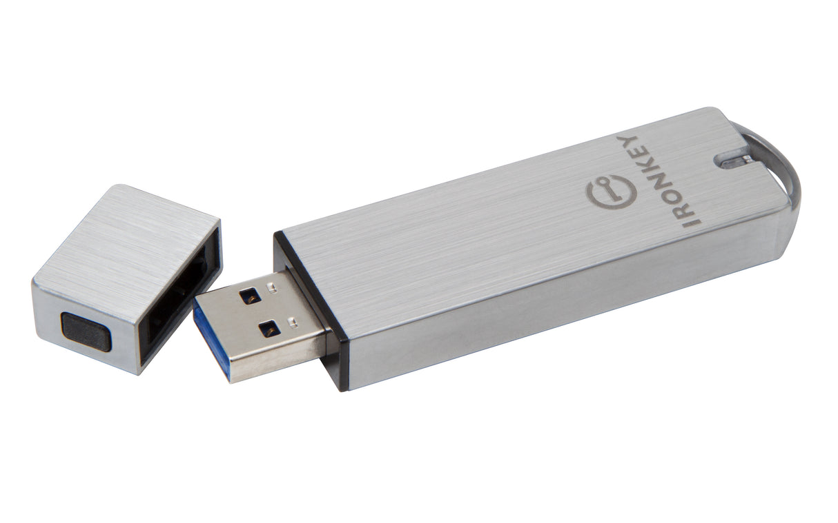 Kingston Technology 128GB IronKey Enterprise S1000 Encrypted USB 3.0 FIPS 140-2 Level 3 Memoria Flash 128 GB USB tipo A 3.2 Gen 1 (3.1 Gen 1) 230 MB/s
