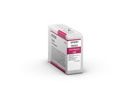 Epson Singlepack Magenta T850300 Cartucho de Tinta Tinta a base de pigmentos Impresión por inyección de tinta - SureColor SC-P800 1 pieza(s)