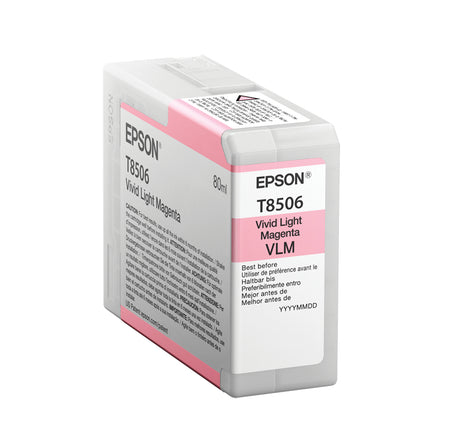 Epson Singlepack Light Magenta T850600 Cartucho de Tinta Tinta a base de pigmentos Impresión por inyección de tinta - SureColor SC-P800 1 pieza(s)