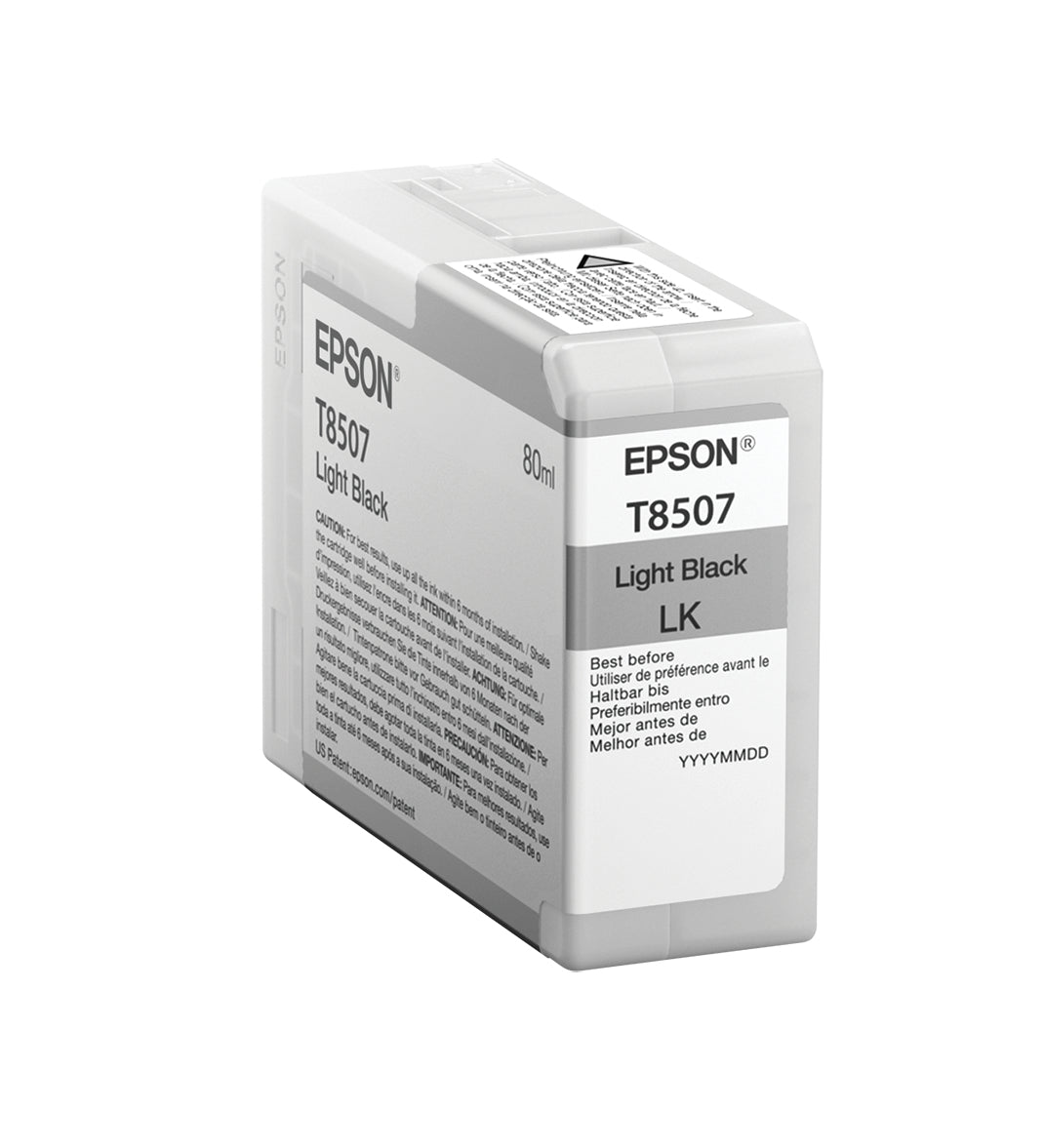 Epson Singlepack Light Black T850700 Cartucho de Tinta Tinta a base de pigmentos Impresión por inyección de tinta - SureColor SC-P800 1 pieza(s)
