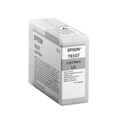 Epson Singlepack Light Black T850700 Cartucho de Tinta Tinta a base de pigmentos Impresión por inyección de tinta - SureColor SC-P800 1 pieza(s)