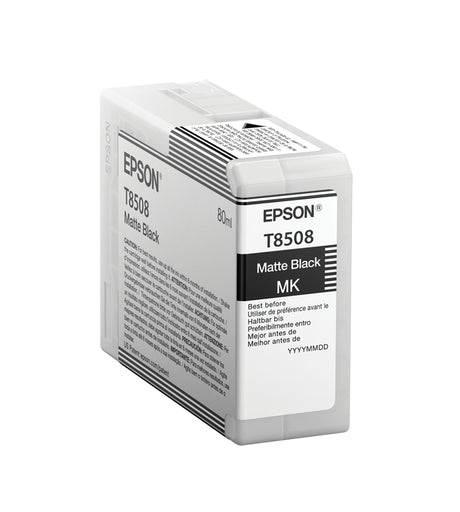 Epson Singlepack Matte Black T850800 Cartucho de Tinta Tinta a base de pigmentos Impresión por inyección de tinta - SureColor SC-P800 1 pieza(s)