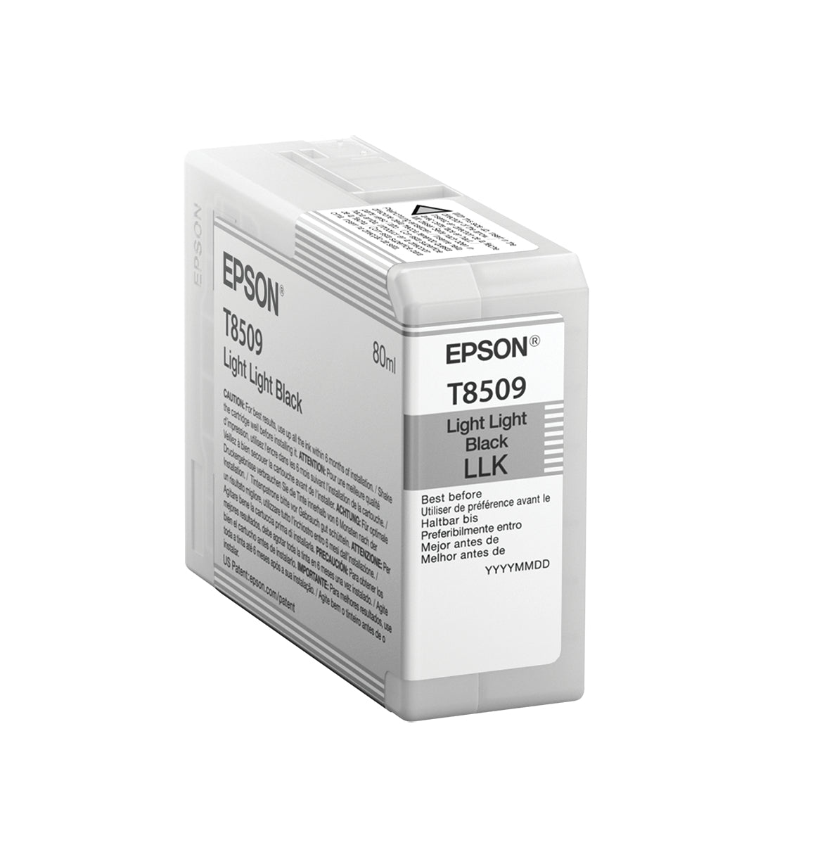 Epson Singlepack Light Light Black T850900 Cartucho de Tinta Tinta a base de pigmentos Impresión por inyección de tinta - SureColor SC-P800 1 pieza(s)