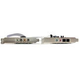 StarTech.com Tarjeta de sonido PCI Express con sonido envolvente de 7.1 canales 24bit 192 kHz Tarjetas de audio Si 7.1 c