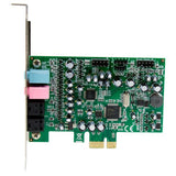 StarTech.com Tarjeta de sonido PCI Express con sonido envolvente de 7.1 canales 24bit 192 kHz Tarjetas de audio Si 7.1 c