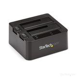 StarTech.com Docking Station de 2 Bahías - USB 3.1 a SATA - USB 3.1 (10 Gbps) - SATA I/II/III de 2,5/3,5" - Base de Acop