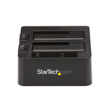 StarTech.com Docking Station de 2 Bahías - USB 3.1 a SATA - USB 3.1 (10 Gbps) - SATA I/II/III de 2,5/3,5" - Base de Acoplamiento SSD/HDD - de Intercam