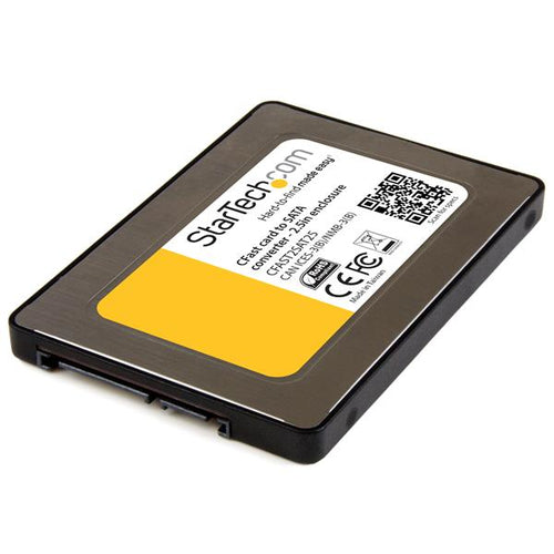 StarTech.com Adaptador de tarjeta CFast a SATA con carcasa protectora - Compatible con SATA III 6Gbps Tarjetas y adaptad