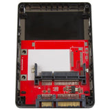 StarTech.com Adaptador de tarjeta CFast a SATA con carcasa protectora - Compatible con SATA III 6Gbps Tarjetas y adaptad