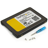 StarTech.com Adaptador de tarjeta CFast a SATA con carcasa protectora - Compatible con SATA III 6Gbps Tarjetas y adaptad