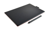 Wacom One tableta gráfica Negro 2540 lpi 216 x 135 mm USB, Alámbrico, Pluma