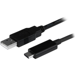 StarTech.com Cable de Carga y Sincronización USB-A a USB-C de 1m - Cable de Datos USB-A a USB Tipo C - M/M - Negro - Certificado USB-IF Cable USB 2.0 USB A USB C Macho/Macho