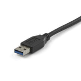 StarTech.com Cable de Carga y Sincronización USB-A a USB-C de 1m - Cable USB de 10Gbps - Cable de Datos USB-A a USB Tipo C - M/M - Negro