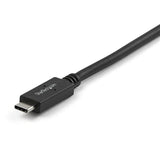 StarTech.com Cable de Carga y Sincronización USB-A a USB-C de 1m - Cable USB de 10Gbps - Cable de Datos USB-A a USB Tipo C - M/M - Negro