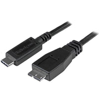 StarTech.com Cable de 1m USB 3.1 (10Gbps) Type-C a Micro B Cable USB 3.2 Gen 2 (3.1 Gen 2) USB C Micro-USB B Macho/Macho