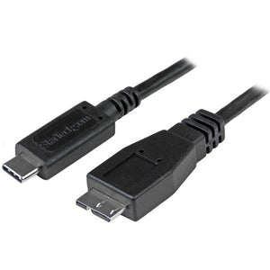 StarTech.com Cable de 1m USB 3.1 (10Gbps) Type-C a Micro B Cable USB 3.2 Gen 2 (3.1 Gen 2) USB C Micro-USB B Macho/Macho