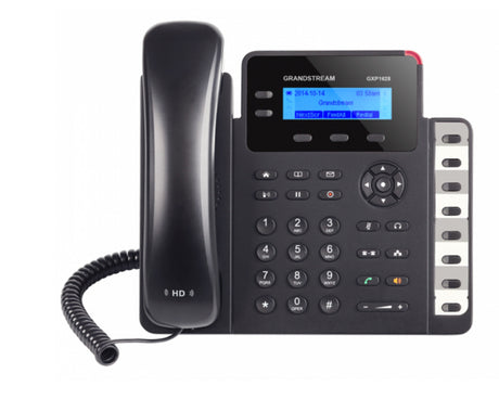 GXP1628, Teléfono IP HD, 2 SIP/Líneas, PoE, 8 Teclas BLF, GigaEth