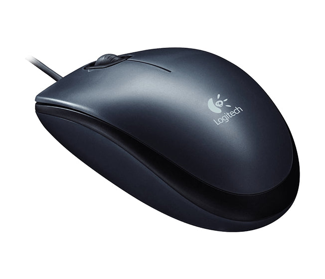 Logitech M90 Ratón Oficina USB tipo A Óptico Botones presionados