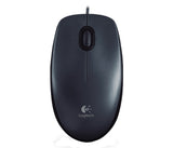 Logitech M90 Ratón Oficina USB tipo A Óptico Botones presionados