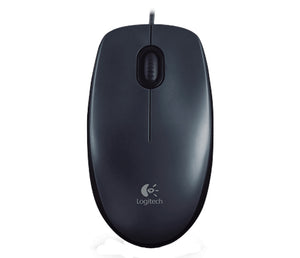 Logitech M90 Ratón Oficina USB tipo A Óptico Botones presionados