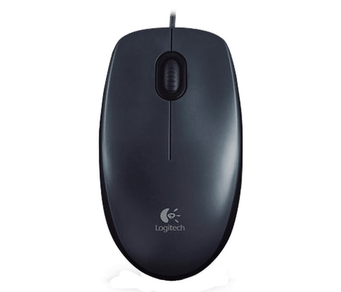 Logitech M90 Ratón Oficina USB tipo A Óptico Botones presionados