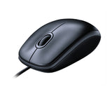 Logitech M90 Ratón Oficina USB tipo A Óptico Botones presionados