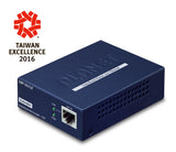 PLANET LRP-101U-KIT extensor de red Transmisor y receptor de red Azul 10, 100 Mbit/s, 500 m, IEEE 802.3, IEEE 802.3af