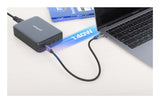 Manhattan Estación de carga GaN USB Power Delivery de 4 puertos, 240 W / PD 3.1, 4 puertos USB-C PD hasta 140 W por puer