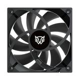 Balam Rush Eolox Glaziar EXG77 Gabinete de la computadora Ventilador 12 cm Negro 1 pieza(s), 0 RPM, 2000 RPM