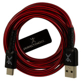Perfect Choice PC-101727 cable USB 1,8 m USB A USB C Negro, Rojo
