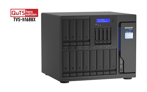 QNAP TVS-h1688X Servidores NAS y de almacenamiento No 0 TB Intel® Xeon®