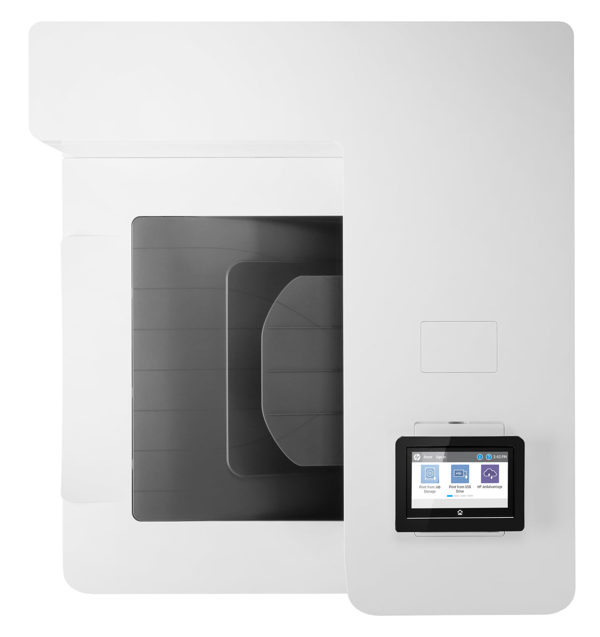 HP Color LaserJet Enterprise LaserJet Enterprise M856dn Color Impresora, Solo Ethernet; A doble cara Impresora Laser WiFi Blanco