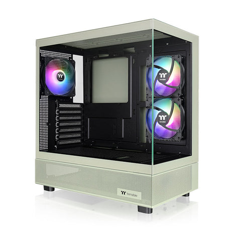 Thermaltake View 270 Plus TG ARGB Matcha Green Midi Tower Verde, ATX, EATX, Micro ATX