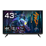 GIGABYTE AORUS FV43U 43” Monitor de Juego Pro 4K - 3840 x 2160 (UHD), 144Hz, 1ms, 750 cd/m2, FreeSync Premium Pro, DisplayHDR 1000, HDMI 2.1, Displayport 1.4 Monitor 109,2 cm (43") 3840 x 2160 Pixeles 4K Ultra HD Negro